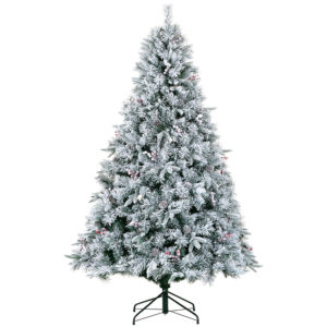Flocked Artificial Christmas Tree LXA002
